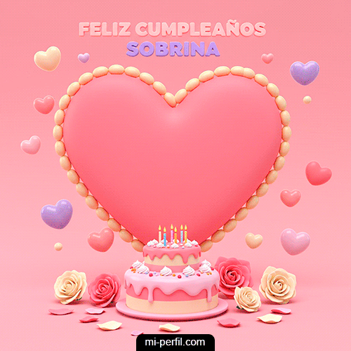 Feliz Cumpleaños Sobrina III