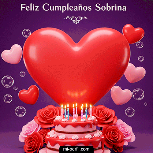 Feliz Cumpleaños Sobrina VI