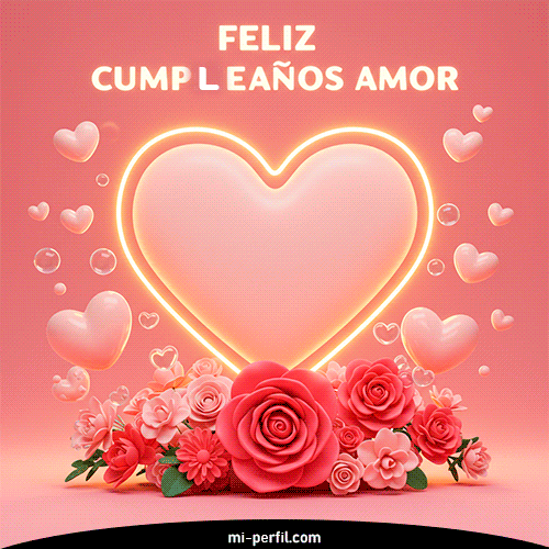 Feliz Cumpleaños Amor
