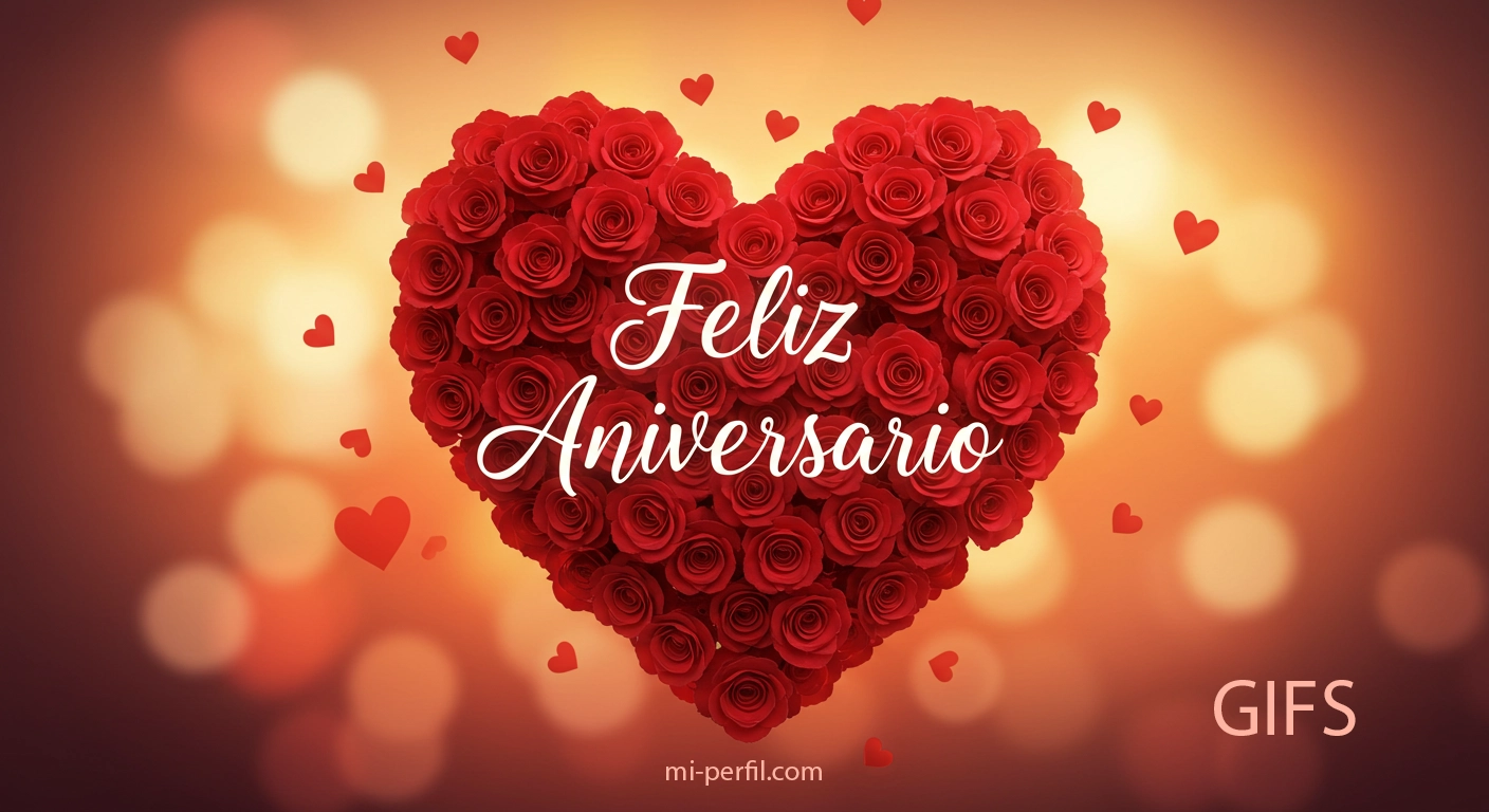 Tarjetas de cumpleaños Feliz Aniversario mi Amor